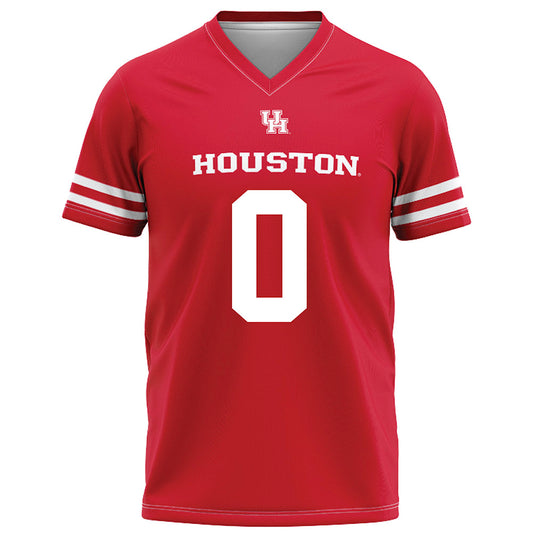 Houston - NCAA Football : Javion White - Red Football Jersey-0
