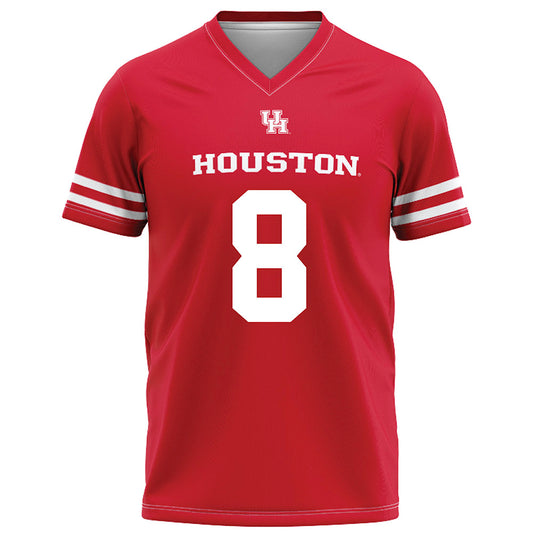 Houston - NCAA Football : Kentrell Webb - Red Football Jersey-0
