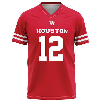 Houston - NCAA Football : Ryan Smith - Red Football Jersey-0