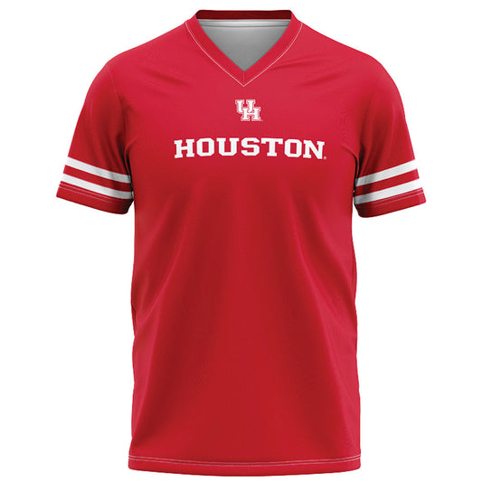 Houston - NCAA Football : Demarion Thomas - Red Football Jersey-0
