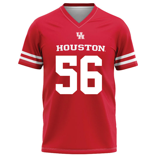 Houston - NCAA Football : Shadre Hurst - Red Football Jersey-0