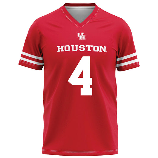 Houston - NCAA Football : Brandon Mack II - Red Football Jersey-0