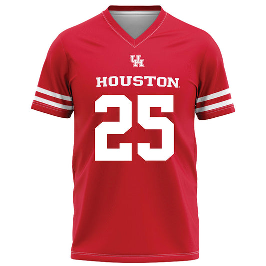 Houston - NCAA Football : DJ Butler - Red Football Jersey-0
