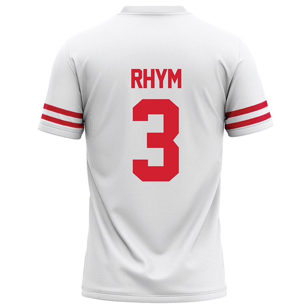 Houston - NCAA Football : JD Rhym - White Football Jersey-1