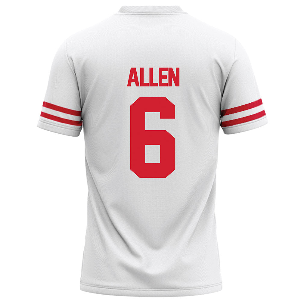 Houston - NCAA Football : Jordan Allen - White Football Jersey-1