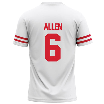 Houston - NCAA Football : Jordan Allen - White Football Jersey-1