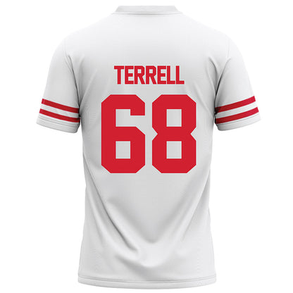 Houston - NCAA Football : Sean Terrell - White Football Jersey-1