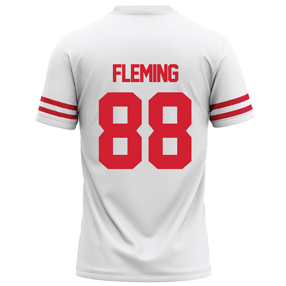 Houston - NCAA Football : Xavier Fleming - White Football Jersey-1