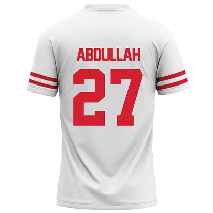 Houston - NCAA Football : Mudassir Abdullah - White Football Jersey-1