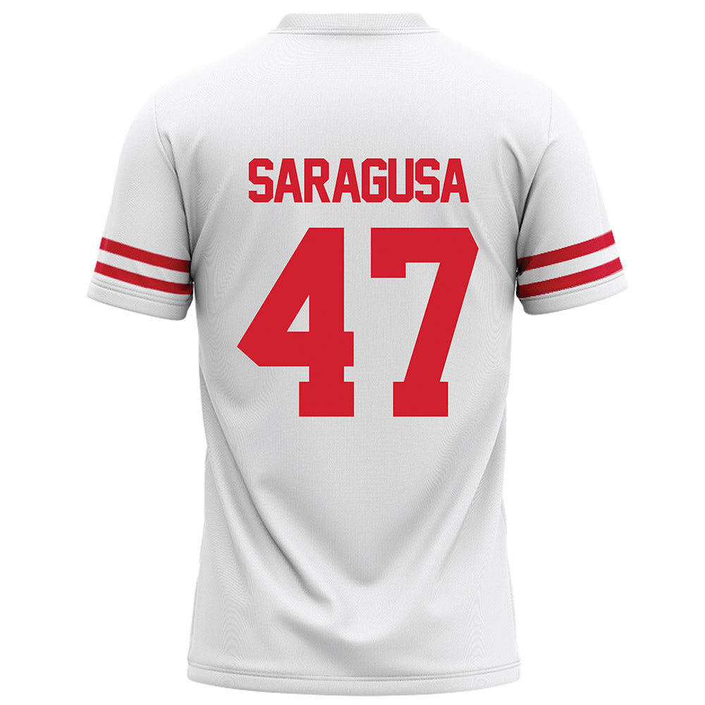 Houston - NCAA Football : Anthony Saragusa - White Football Jersey-1