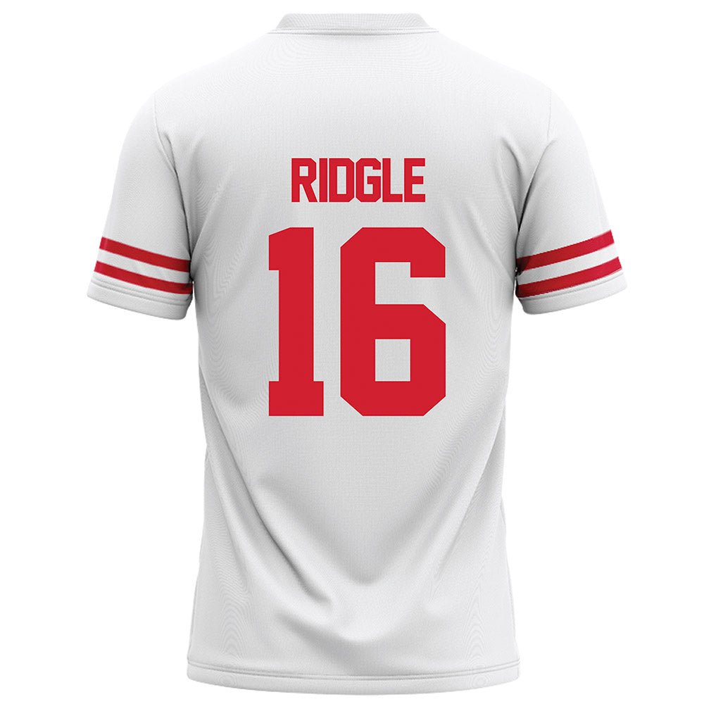 Houston - NCAA Football : Jayshon Ridgle - White Football Jersey-1