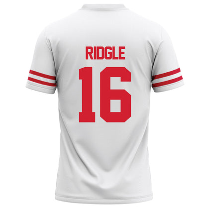 Houston - NCAA Football : Jayshon Ridgle - White Football Jersey-1