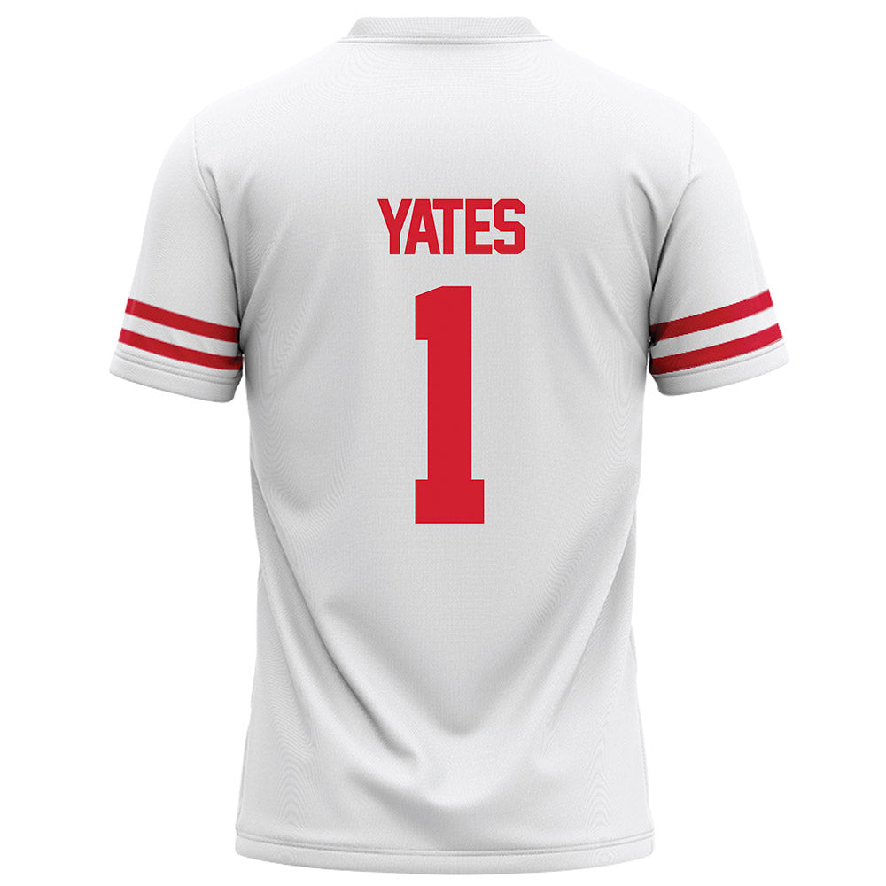 Houston - NCAA Football : Jaden Yates - White Football Jersey-1