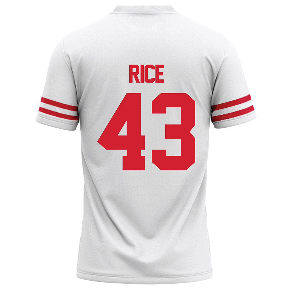 Houston - NCAA Football : Sheldon Rice - White Football Jersey-1