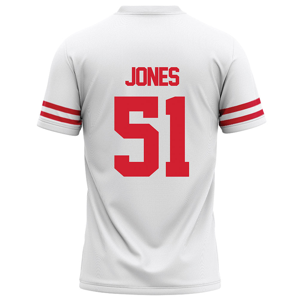 Houston - NCAA Football : Hunter Jones - White Football Jersey-1