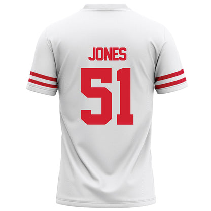 Houston - NCAA Football : Hunter Jones - White Football Jersey-1