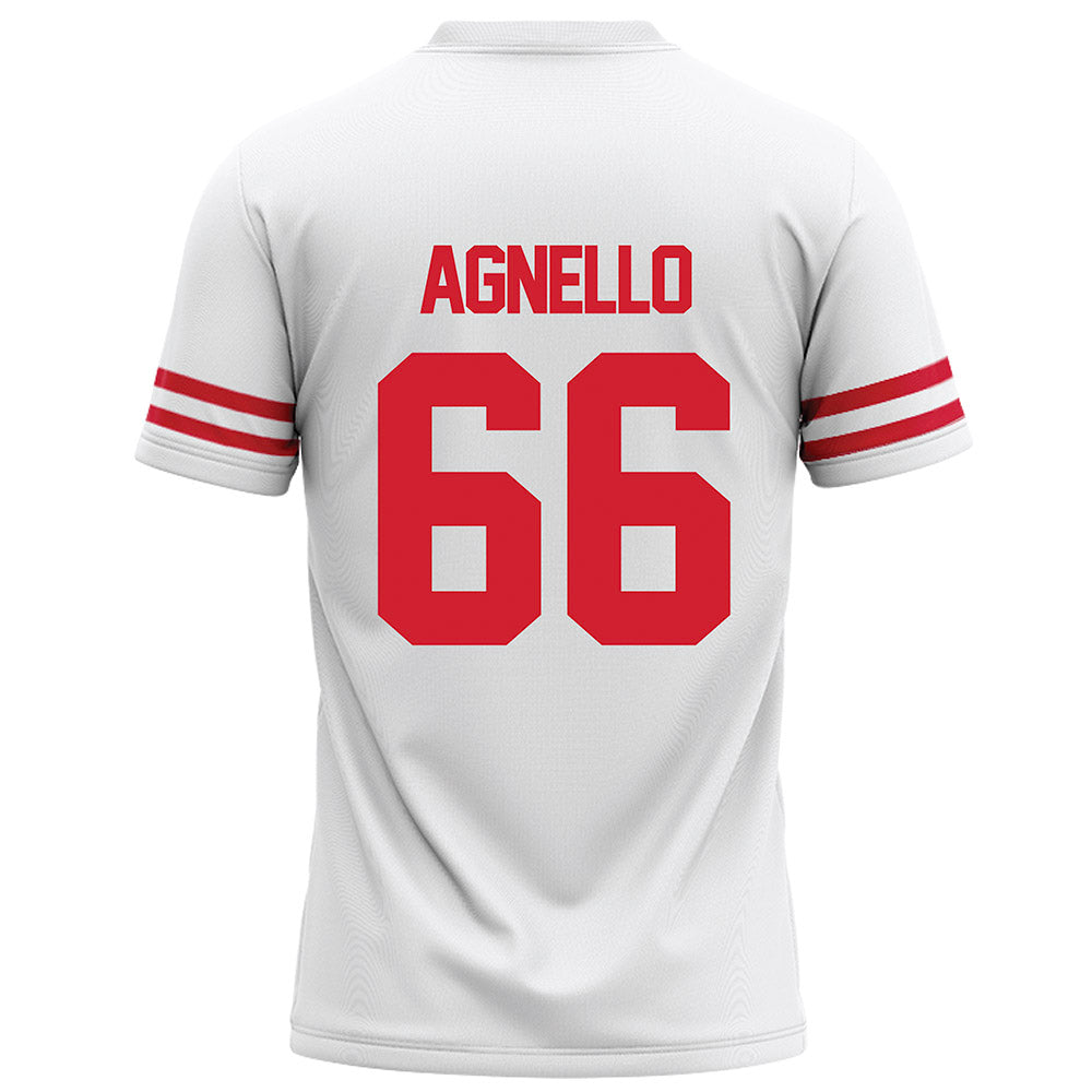 Houston - NCAA Football : McKenzie Agnello - White Football Jersey-1