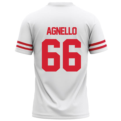 Houston - NCAA Football : McKenzie Agnello - White Football Jersey-1