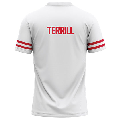 Houston - NCAA Football : Drew Terrill - White Football Jersey-1