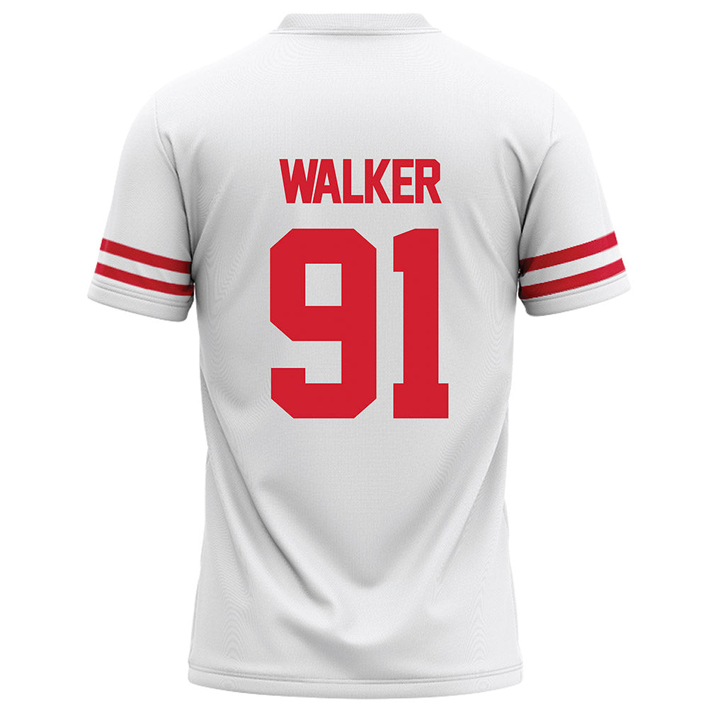 Houston - NCAA Football : Kaleb Walker - White Football Jersey-1