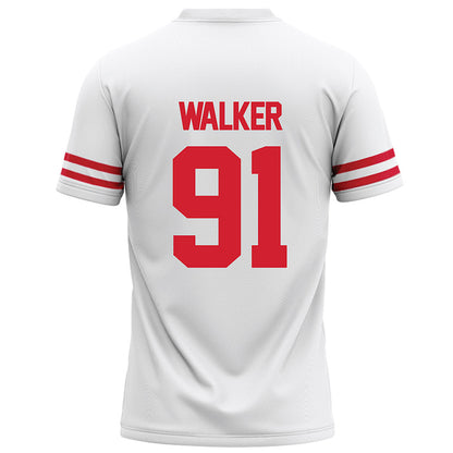 Houston - NCAA Football : Kaleb Walker - White Football Jersey-1