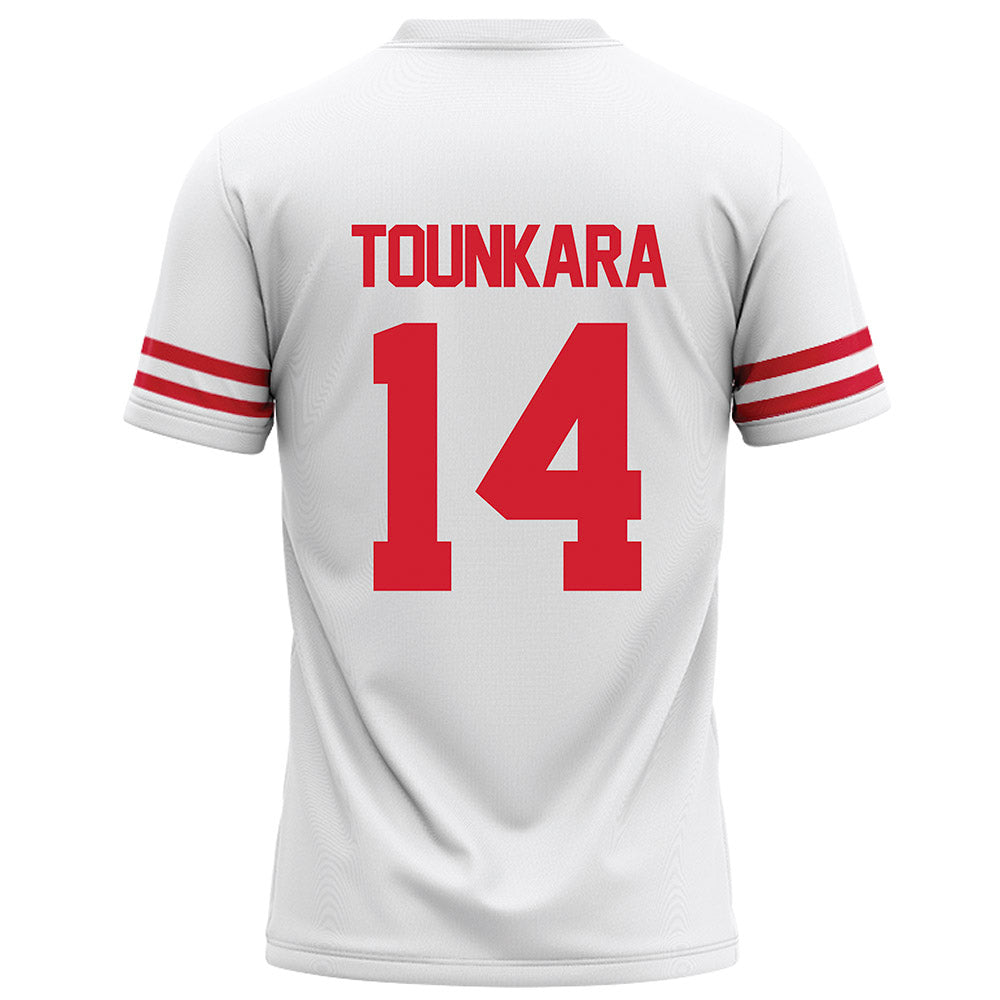 Houston - NCAA Football : Muizz Tounkara - White Football Jersey-1