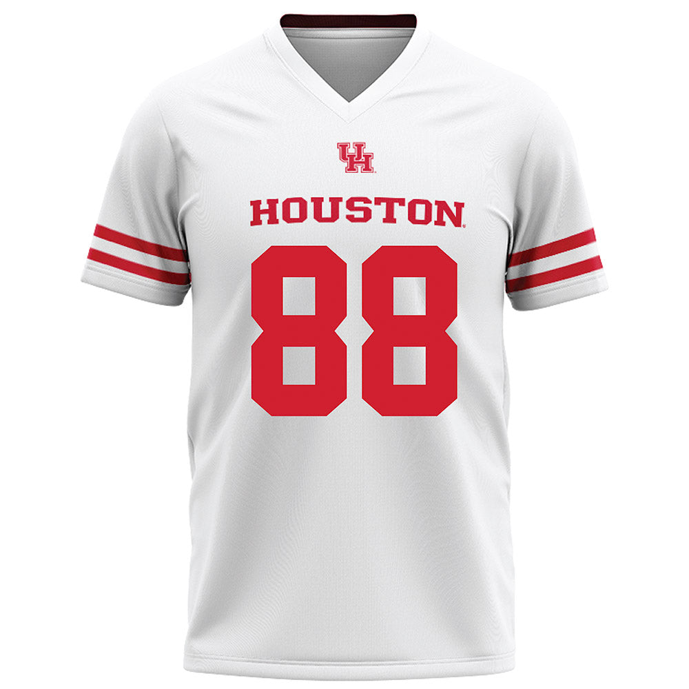 Houston - NCAA Football : Xavier Fleming - White Football Jersey-0