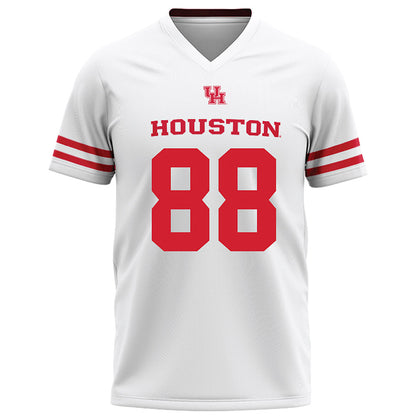Houston - NCAA Football : Xavier Fleming - White Football Jersey-0