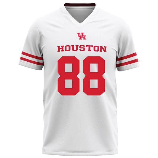 Houston - NCAA Football : Xavier Fleming - White Football Jersey-0