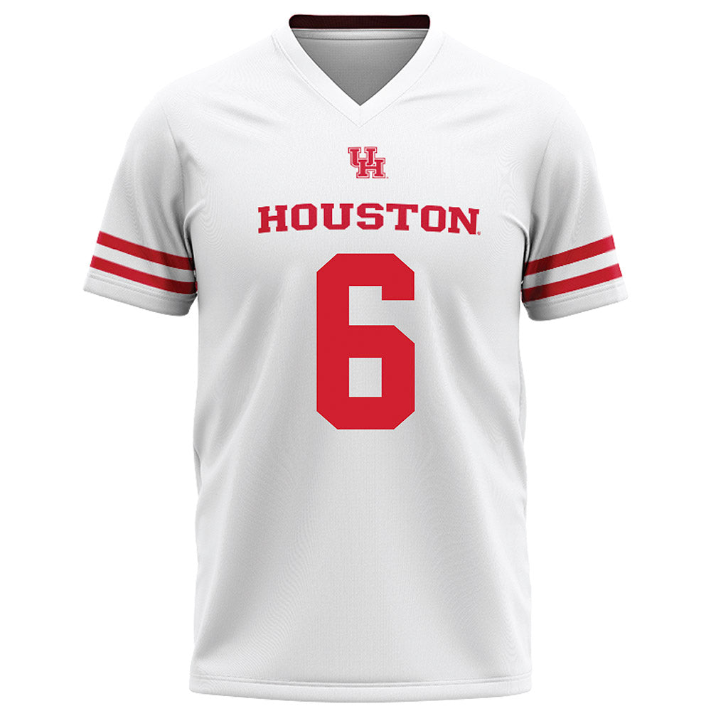 Houston - NCAA Football : Jordan Allen - White Football Jersey-0