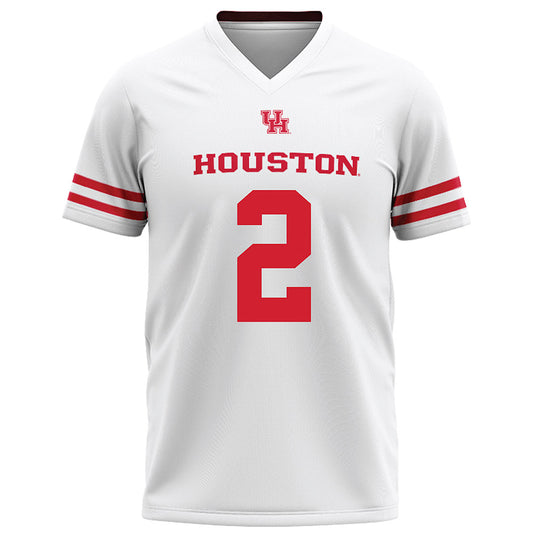 Houston - NCAA Football : Jalen Mayo - White Football Jersey-0