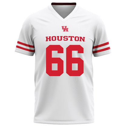 Houston - NCAA Football : McKenzie Agnello - White Football Jersey-0