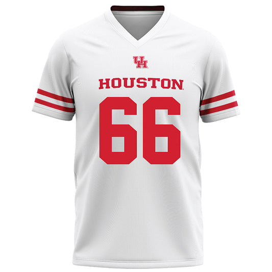 Houston - NCAA Football : McKenzie Agnello - White Football Jersey-0