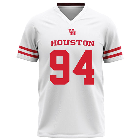 Houston - NCAA Football : Carmello Brooks - White Football Jersey-0