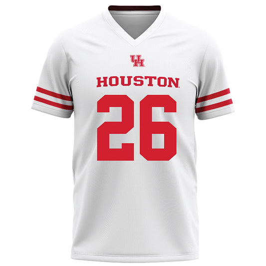 Houston - NCAA Football : Jamaal Shaw - White Football Jersey-0