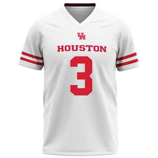 Houston - NCAA Football : Harvey Broussard III - White Football Jersey-0