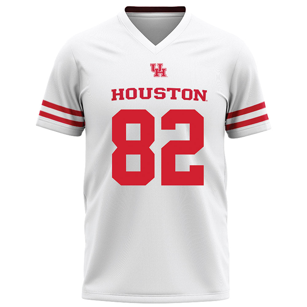 Houston - NCAA Football : Zaylen Cormier - White Football Jersey-0