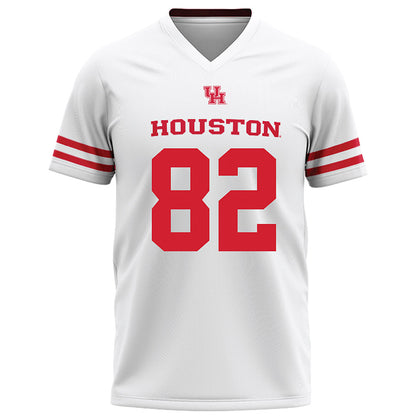 Houston - NCAA Football : Zaylen Cormier - White Football Jersey-0