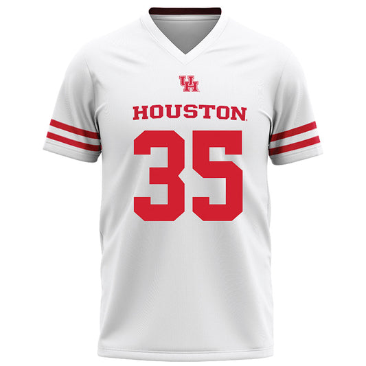 Houston - NCAA Football : Tyler Covar - White Football Jersey-0