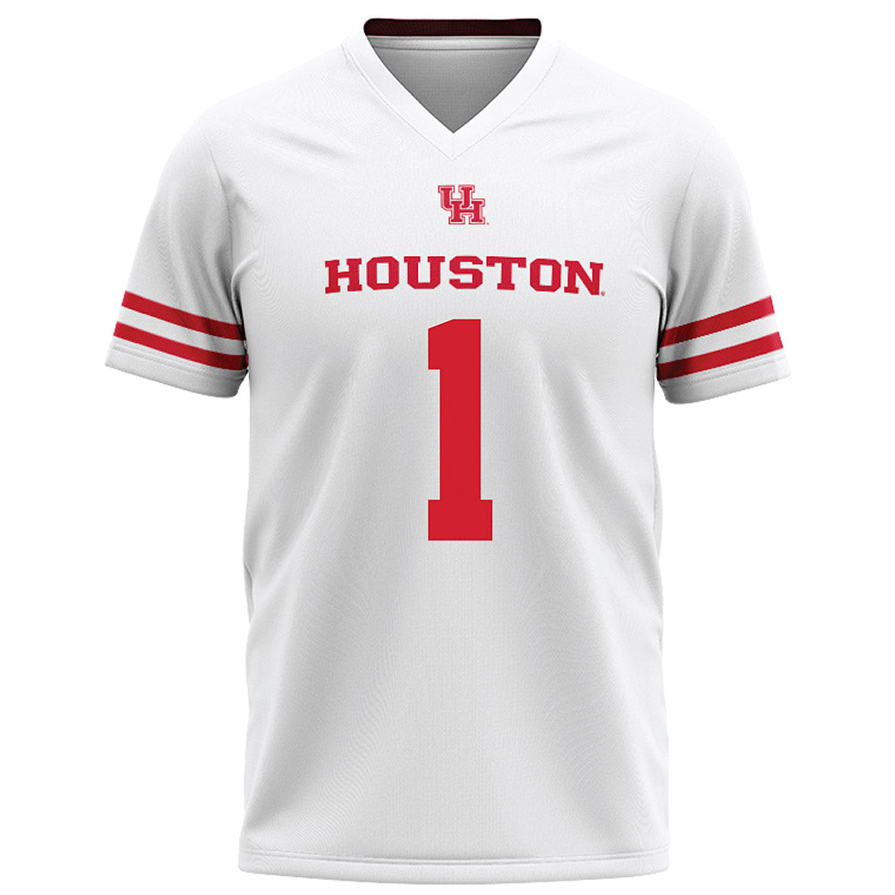 Houston - NCAA Football : Jaden Yates - White Football Jersey-0