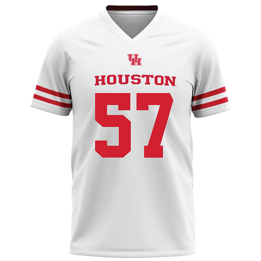 Houston - NCAA Football : Hayden Wright - White Football Jersey-0