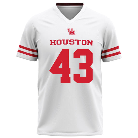 Houston - NCAA Football : Sheldon Rice - White Football Jersey-0