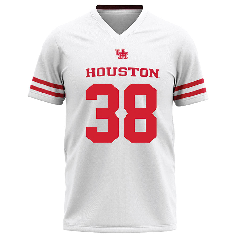 Houston - NCAA Football : Aaron Davis - White Football Jersey-0