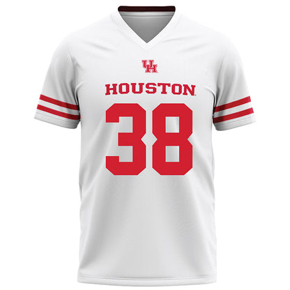 Houston - NCAA Football : Aaron Davis - White Football Jersey-0