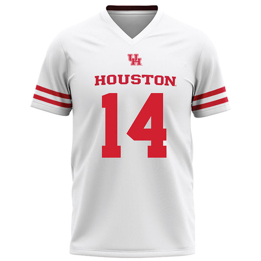 Houston - NCAA Football : Muizz Tounkara - White Football Jersey-0