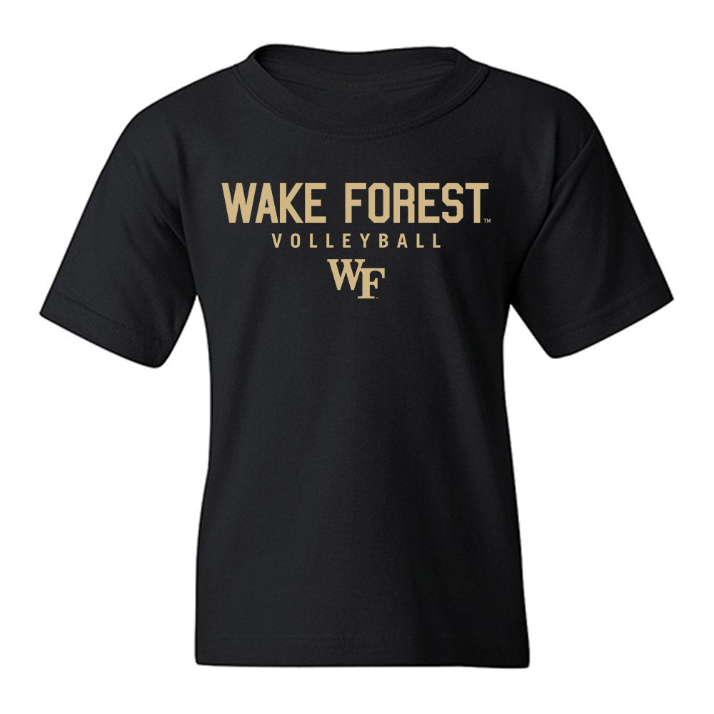 Wake Forest - NCAA Women's Volleyball : Catherine Burke - Classic Shersey Youth T-Shirt-0