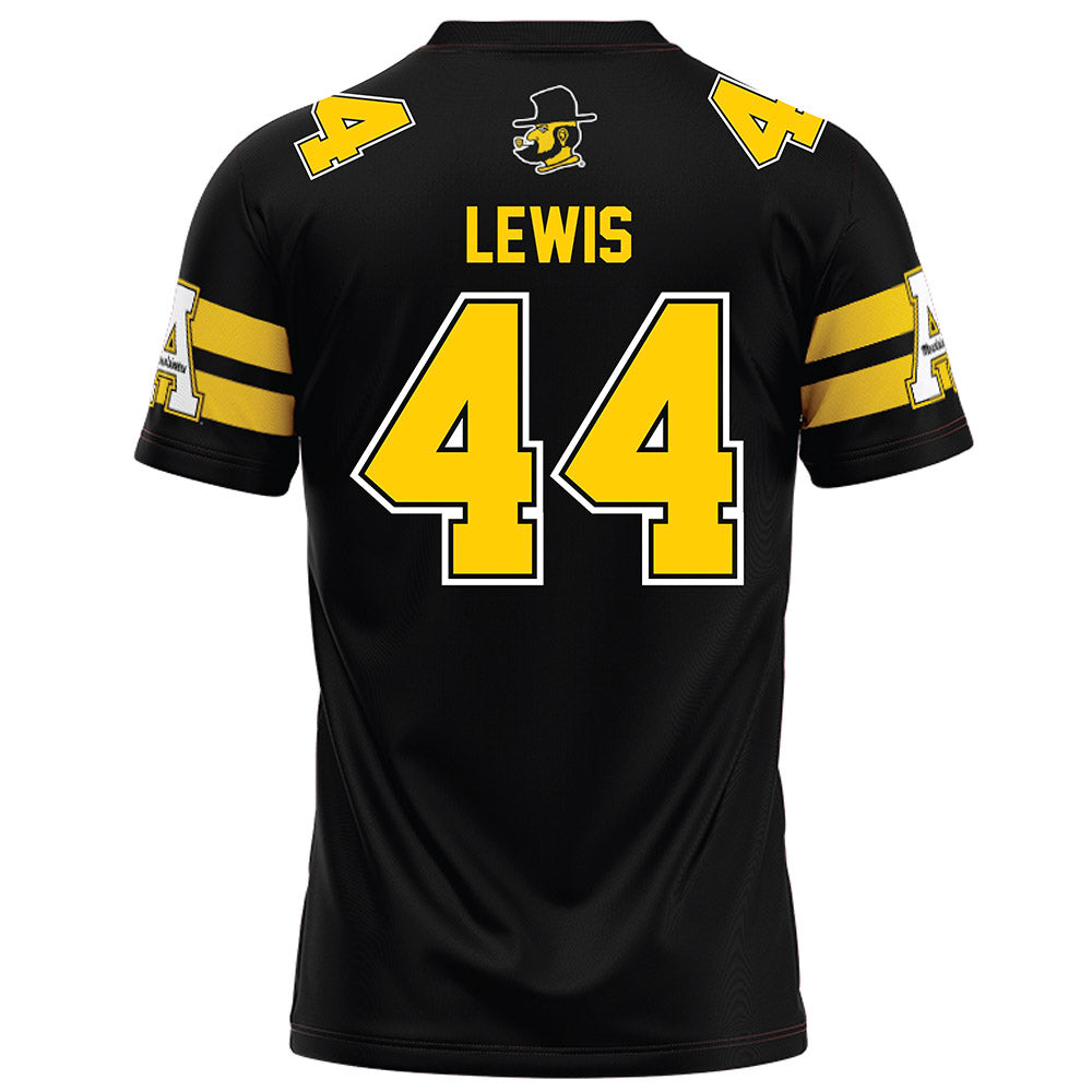 App State - NCAA Football : Manny Lewis - Football Jersey-1