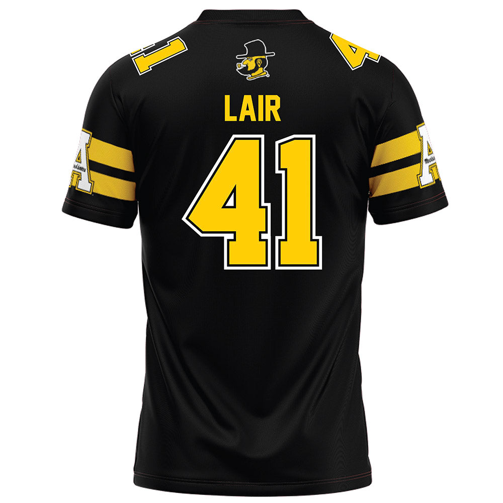 App State - NCAA Football : Luke Lair - Football Jersey-1