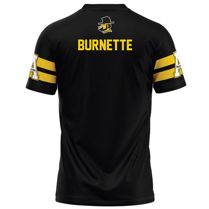 App State - NCAA Football : J'Marion Burnette - Football Jersey-1