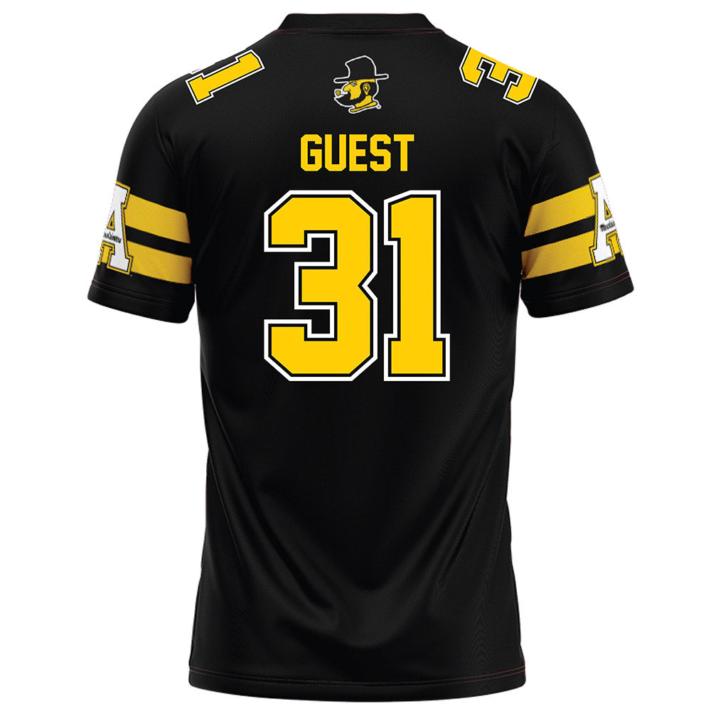 App State - NCAA Football : Max Guest - Football Jersey-1